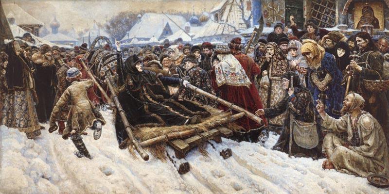 Vasily Surikov Feodosia Morozova